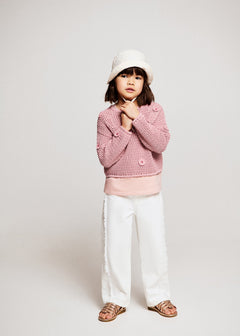 MANGO PEONYB 27056352-83 MANGO KIDS BABY GIRL SWEATER
