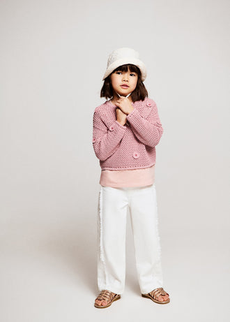MANGO PEONYB 27056352-83 MANGO KIDS BABY GIRL SWEATER