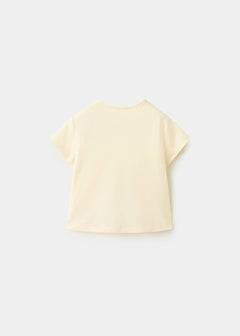 MANGO FUN 27056716-12 MANGO KIDS NEW BORN BABY T-SHIRT SHORT SLEEVE