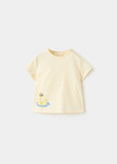 MANGO FUN 27056716-12 MANGO KIDS NEW BORN BABY T-SHIRT SHORT SLEEVE-3