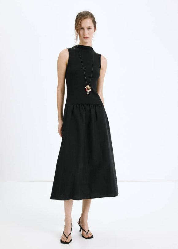 MANGO VALVIN 27057141-99 MANGO WOMEN DRESS FULL LENGTH