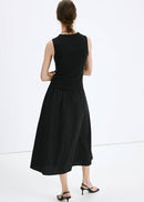 MANGO VALVIN 27057141-99 MANGO WOMEN DRESS FULL LENGTH-3