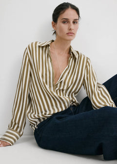 MANGO RAYO 27057157-37 MANGO WOMEN SHIRT LONG SLEEVE
