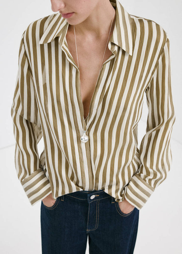 MANGO RAYO 27057157-37 MANGO WOMEN SHIRT LONG SLEEVE