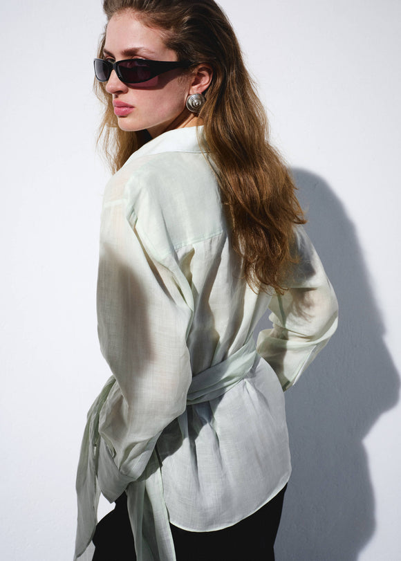 MANGO DRAGON 27057795-43 MANGO WOMEN SHIRT LONG SLEEVE