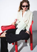 MANGO DRAGON 27057795-43 MANGO WOMEN SHIRT LONG SLEEVE-4