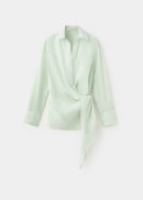 MANGO DRAGON 27057795-43 MANGO WOMEN SHIRT LONG SLEEVE-7