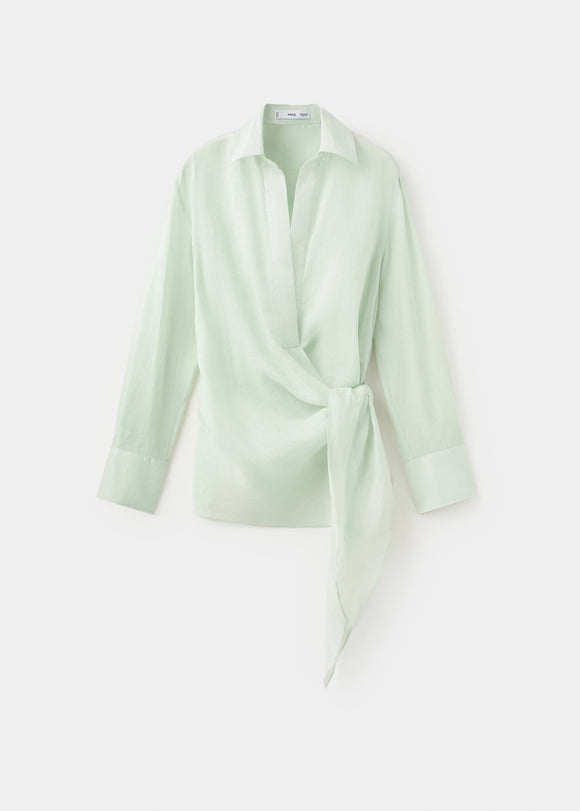 MANGO DRAGON 27057795-43 MANGO WOMEN SHIRT LONG SLEEVE