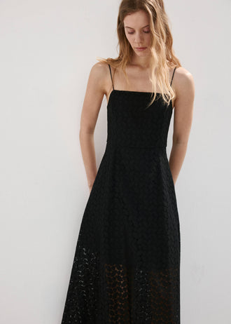 MANGO HONEY 27057927-99 MANGO WOMEN DRESS FULL LENGTH
