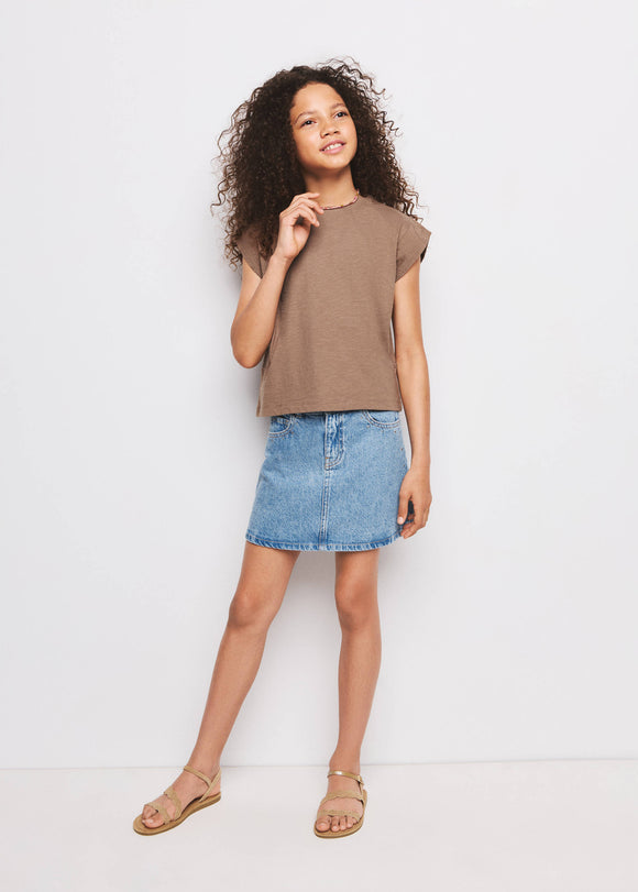 MANGO ARIZONA 27058656-TM MANGO KIDS GIRL SKIRT