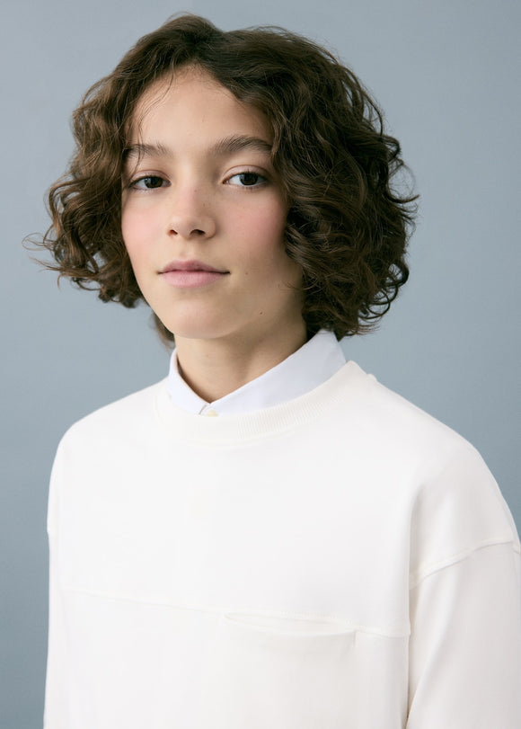 MANGO NUBASIC 27061197-02 MANGO KIDS BOY T-SHIRT LONG SLEEVE