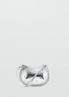 MANGO SILVER 27061227-PL MANGO KIDS GIRL SHOULDER BAG