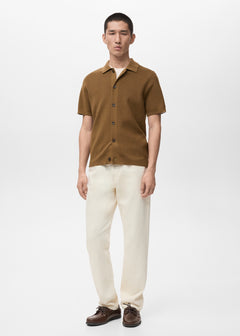 MANGO LINO-H 27061234-31 MANGO MAN SHIRT SHORT SLEEVE