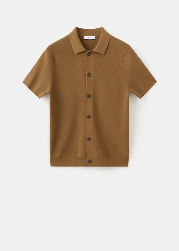 MANGO LINO-H 27061234-31 MANGO MAN SHIRT SHORT SLEEVE