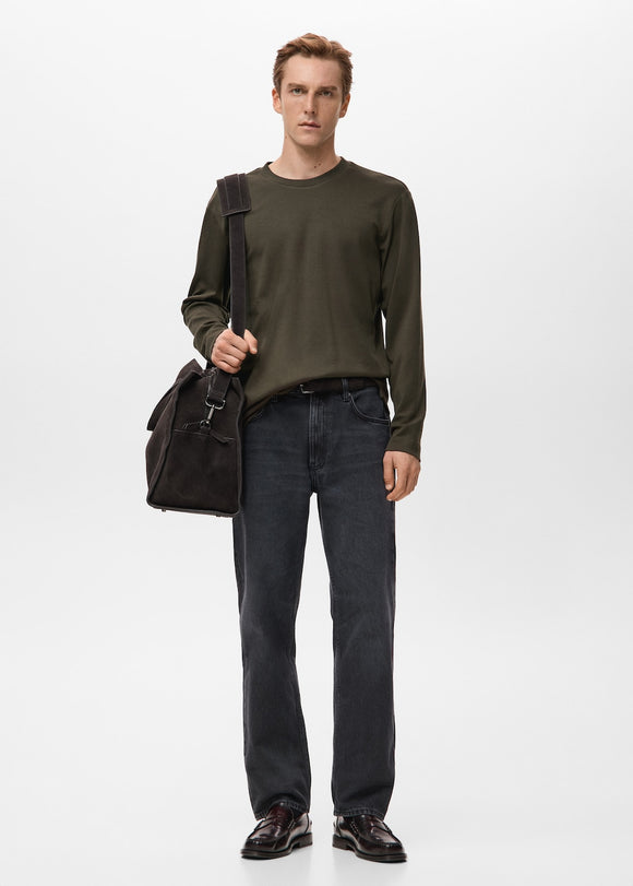 MANGO GARETH 27061254-32 MANGO MAN T-SHIRT LONG SLEEVE