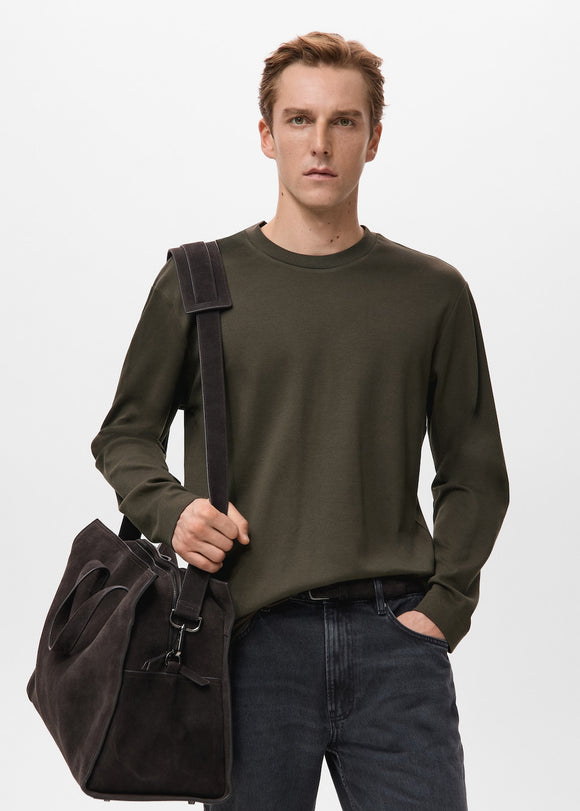 MANGO GARETH 27061254-32 MANGO MAN T-SHIRT LONG SLEEVE