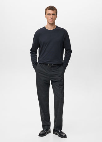 MANGO GARETH 27061254-56 MANGO MAN T-SHIRT LONG SLEEVE