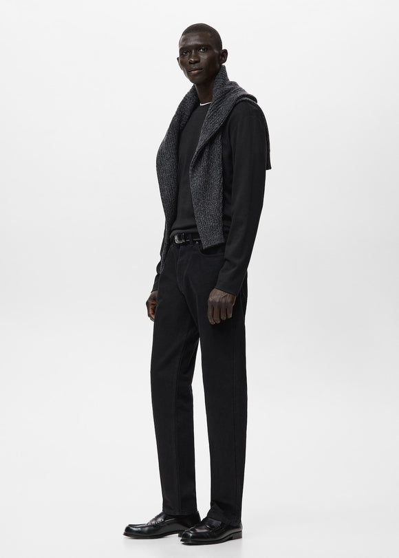 MANGO GARETH 27061254-99 MANGO MAN T-SHIRT LONG SLEEVE