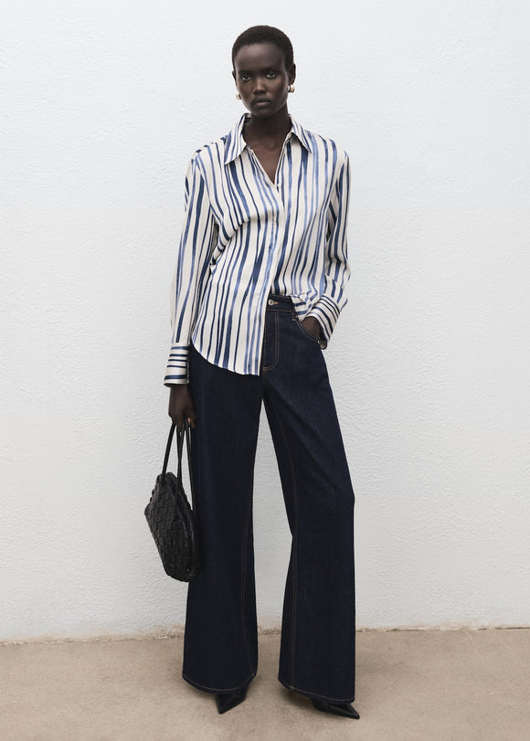 MANGO IDEALE 27061277-56 MANGO WOMEN SHIRT LONG SLEEVE