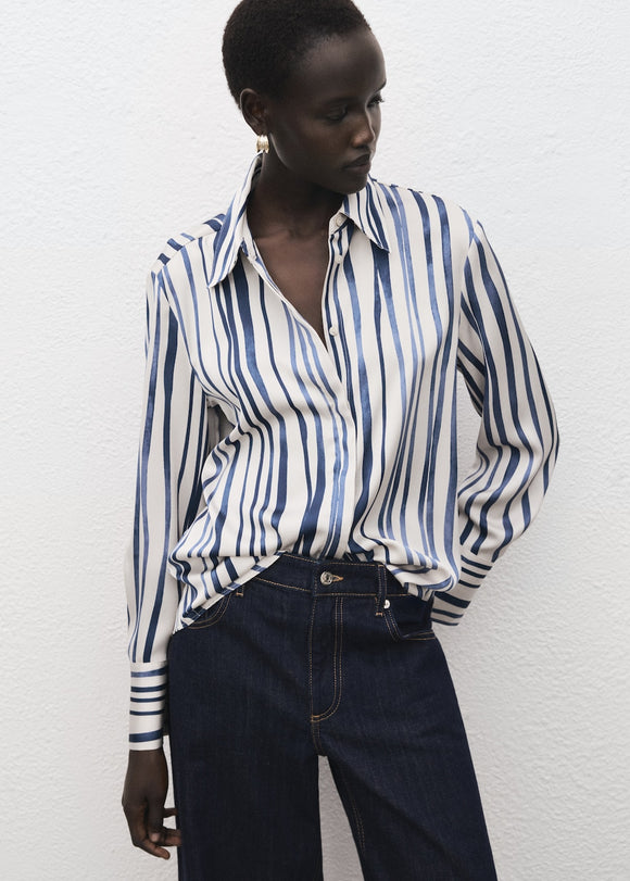 MANGO IDEALE 27061277-56 MANGO WOMEN SHIRT LONG SLEEVE