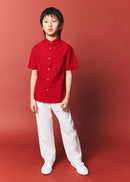 MANGO BAMBU 27061508-01 MANGO KIDS BOY TROUSERS-1