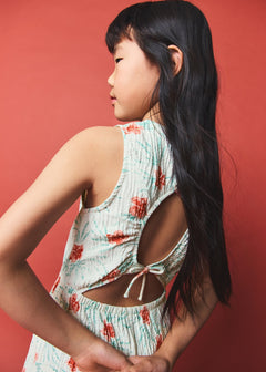 MANGO PALM 27061515-02 MANGO KIDS GIRL JUMPSUIT