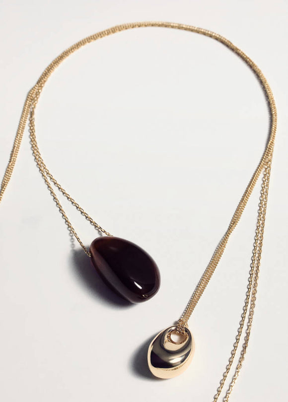 MANGO EVA 27062928-OR MANGO WOMEN NECKLACE