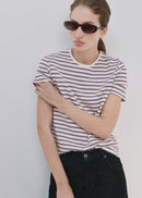 MANGO RITI 27063312-82 MANGO WOMEN T-SHIRT SHORT SLEEVE-1