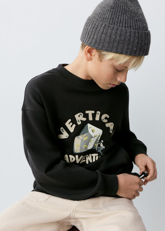 MANGO ECHEESE 27063712-95 MANGO KIDS BOY SWEATSHIRT