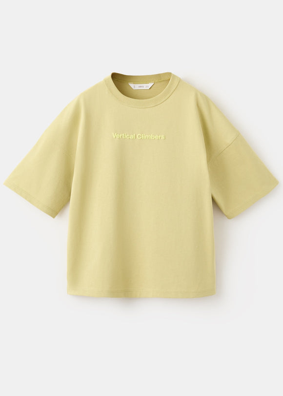 MANGO EVERTI 27063717-14 MANGO KIDS BOY T-SHIRT SHORT SLEEVE