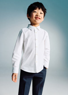 MANGO POPELINB 27063725-01 MANGO KIDS BABY BOY SHIRT LONG SLEEVE