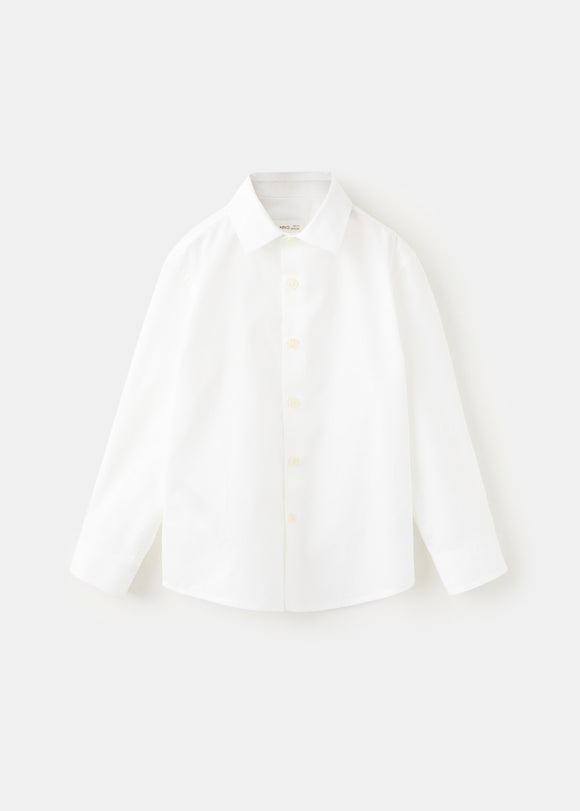 MANGO POPELINB 27063725-01 MANGO KIDS BABY BOY SHIRT LONG SLEEVE