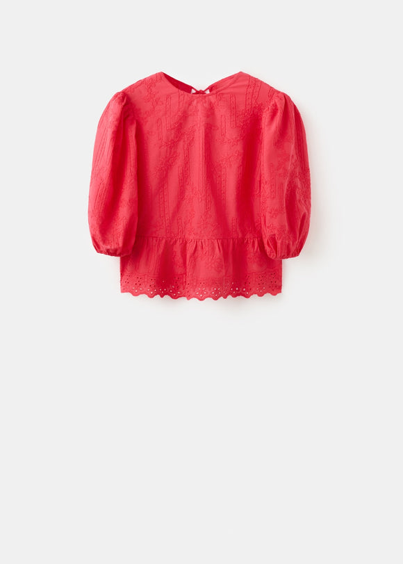 MANGO DOMINO-H 27064046-74 MANGO WOMEN BLOUSE