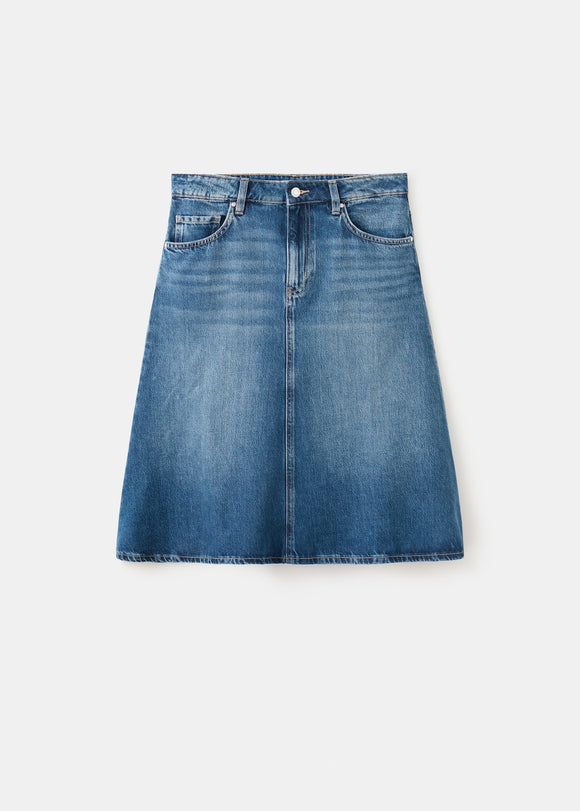 MANGO ARIES 27064078-TO MANGO WOMEN SKIRT