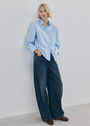 MANGO SALMA 27064080-50 MANGO WOMEN SHIRT LONG SLEEVE-1