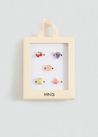 MANGO FRUITIR 27064778-OR MANGO KIDS GIRL FINGER RING