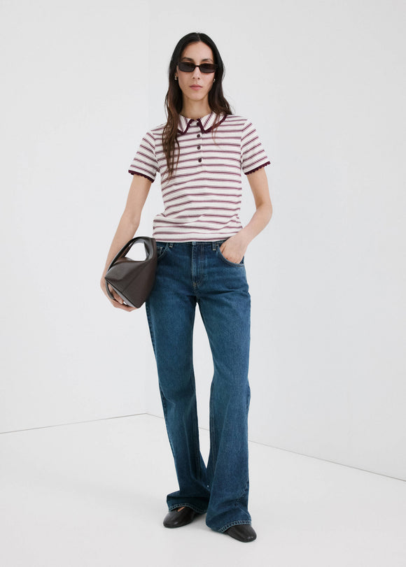 MANGO LIRIA 27065825-78 MANGO WOMEN POLO T-SHIRT