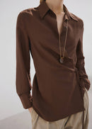 MANGO GALE 27065828-30 MANGO WOMEN SHIRT LONG SLEEVE-1