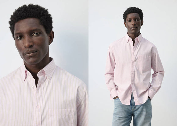MANGO CANELA 27065945-81 MANGO MAN SHIRT LONG SLEEVE