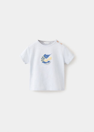 MANGO BONJOUR 27066715-52 MANGO KIDS NEW BORN BABY T-SHIRT SHORT SLEEVE