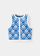 MANGO ONDINE 27066737-53 MANGO KIDS GIRL SWEATER VEST-1