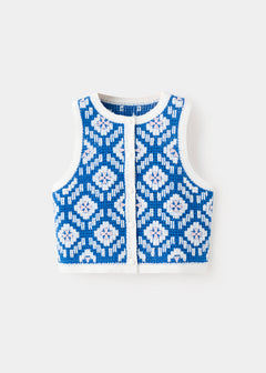 MANGO ONDINE 27066737-53 MANGO KIDS GIRL SWEATER VEST