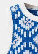 MANGO ONDINE 27066737-53 MANGO KIDS GIRL SWEATER VEST-3