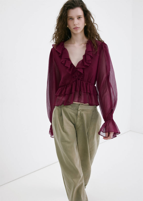 MANGO HAPPY 27067160-76 MANGO WOMEN BLOUSE