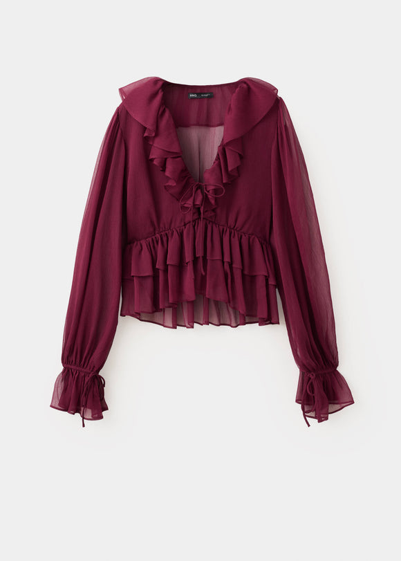 MANGO HAPPY 27067160-76 MANGO WOMEN BLOUSE