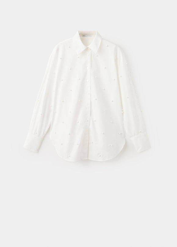 MANGO JAGUAR 27067931-02 MANGO WOMEN SHIRT LONG SLEEVE