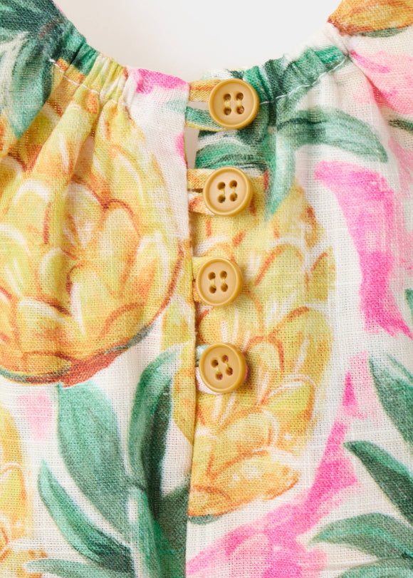 MANGO PINI 27068277-12 MANGO BABY GIRL ONE PIECE