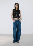 MANGO GARDEN 27069055-99 MANGO WOMEN TOP-2