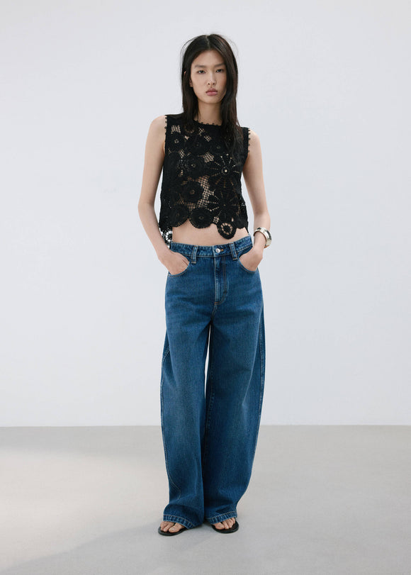 MANGO GARDEN 27069055-99 MANGO WOMEN TOP