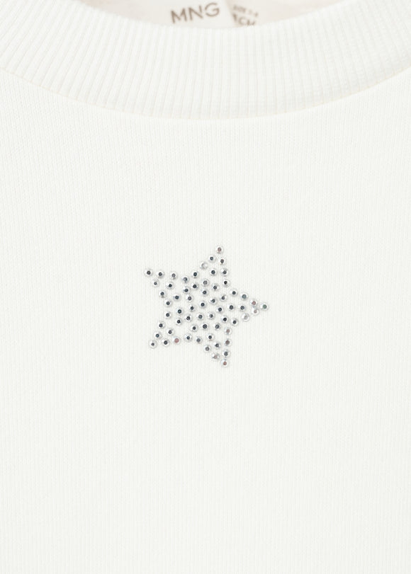 MANGO STARRY 27071168-02 MANGO KIDS GIRL SWEATSHIRT
